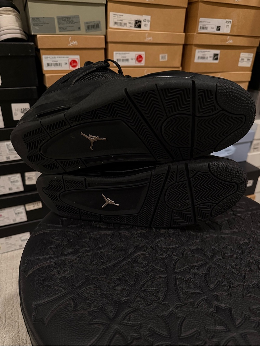 Nike Air Jordan 4 Retro "Black Cat" - Picture 5 of 6